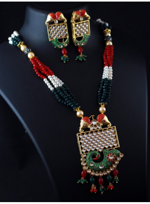 Jaipuri Necklace Set