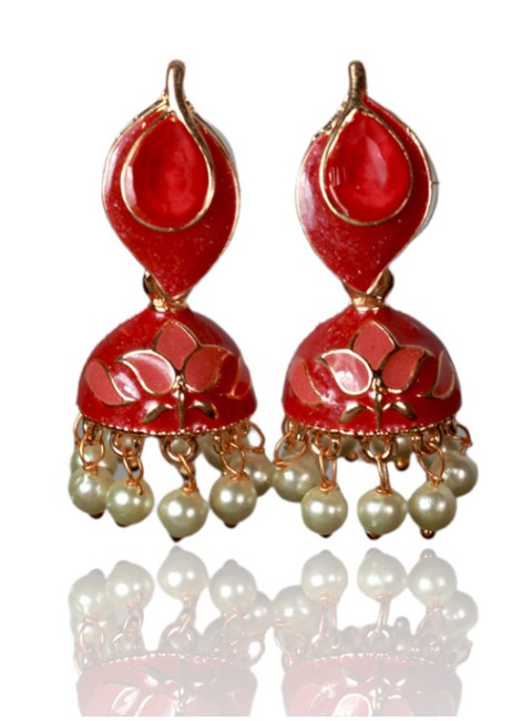 Meenakari Earrings