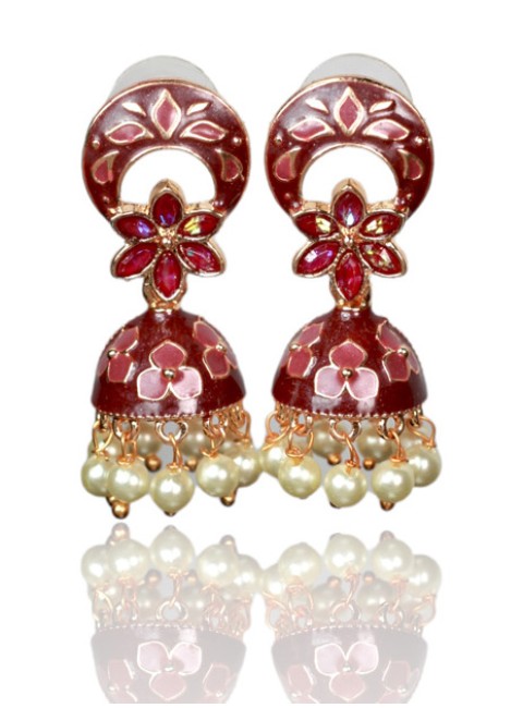 Meenakari Earrings