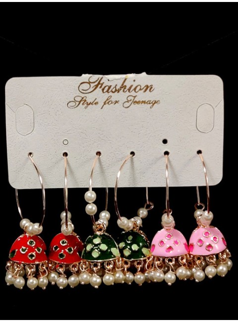 Meenakari Earrings