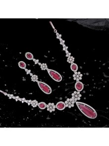 CZ-Necklace Set